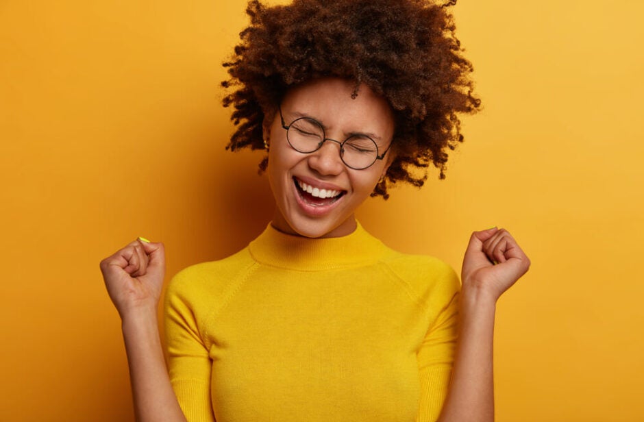 Excited Woman