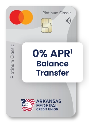 0% APR Balance Transfer. See Disclosure #1.