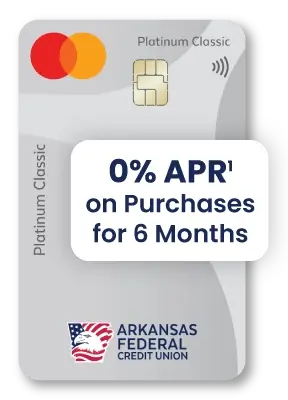 0% APR on Purchases for 6 months.