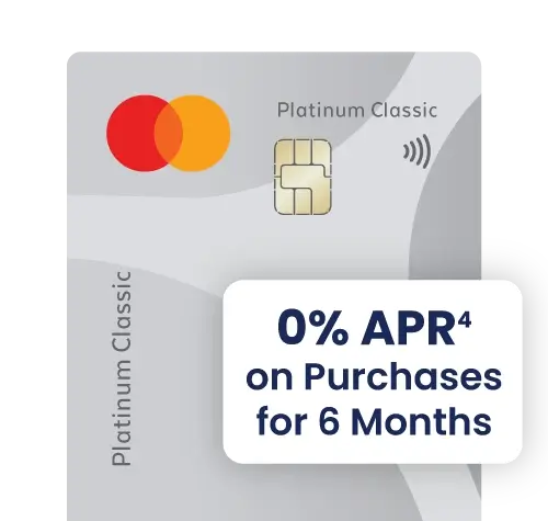 0% APR on Purchases for 6 months.